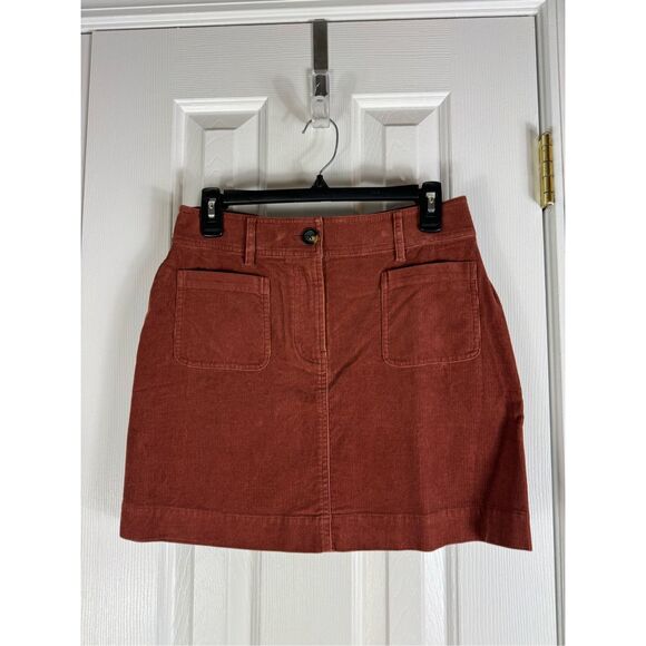 NWT Boden Womens Brown Skirt Size 6P - Picture 1 of 4